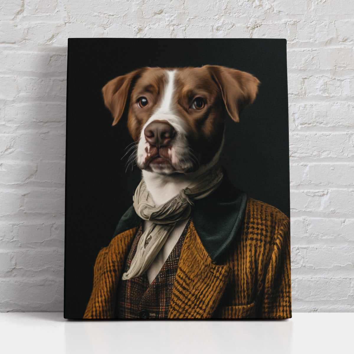English Aristocrat - Personalized Pet Portrait