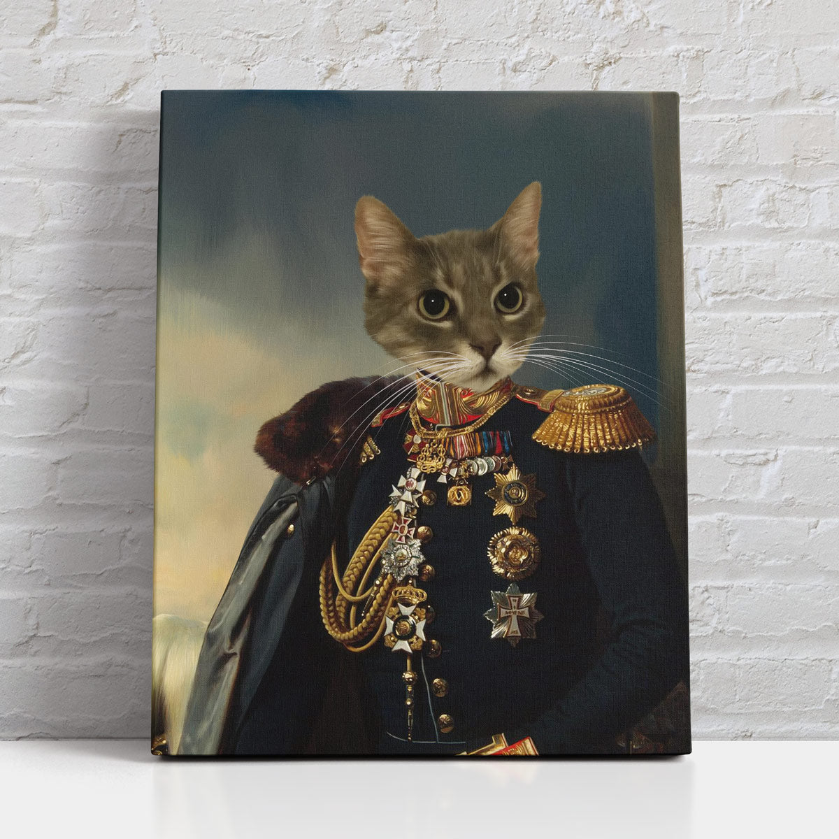 Blue General - Personalized Pet Portrait