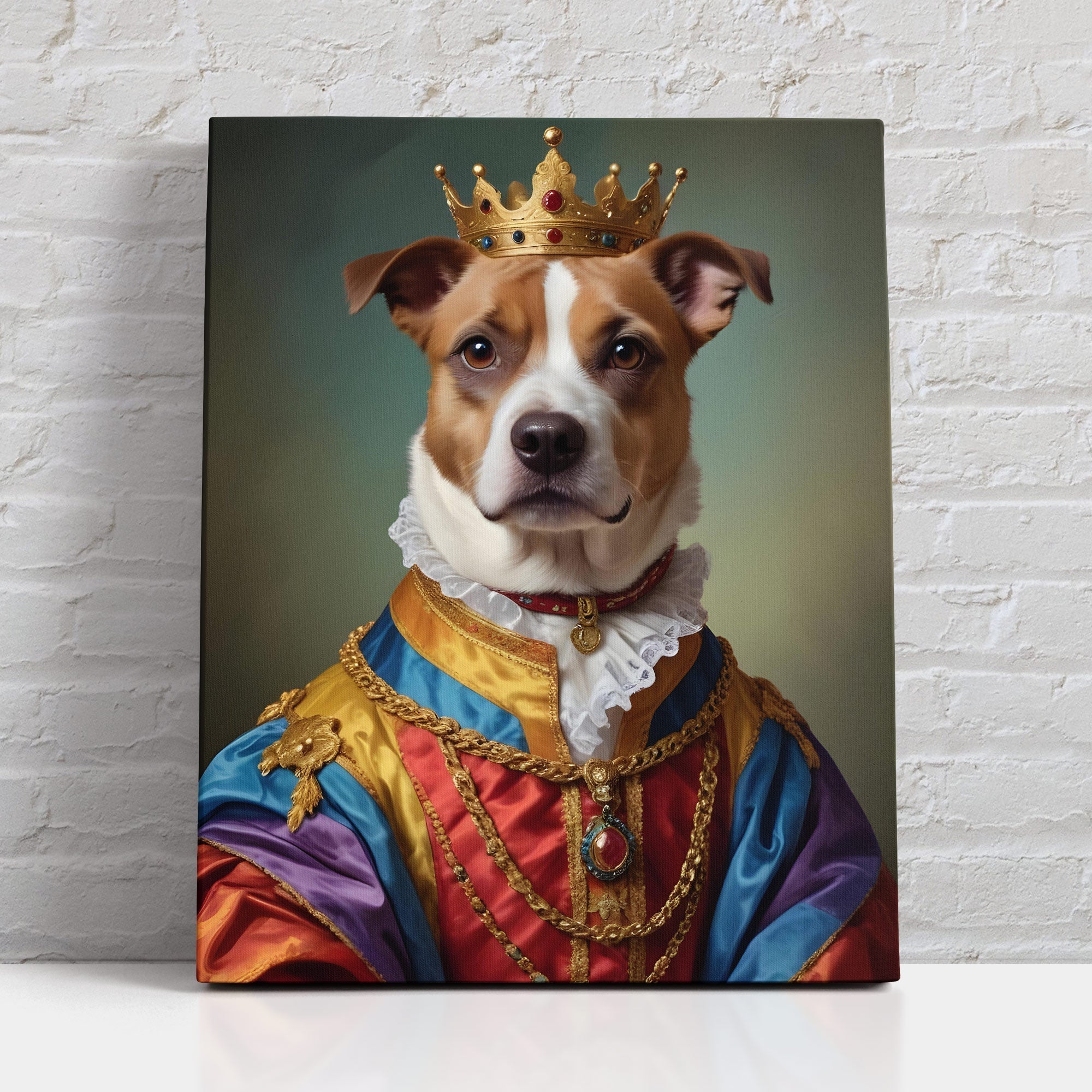 Fancy King  - Personalized Pet Portrait