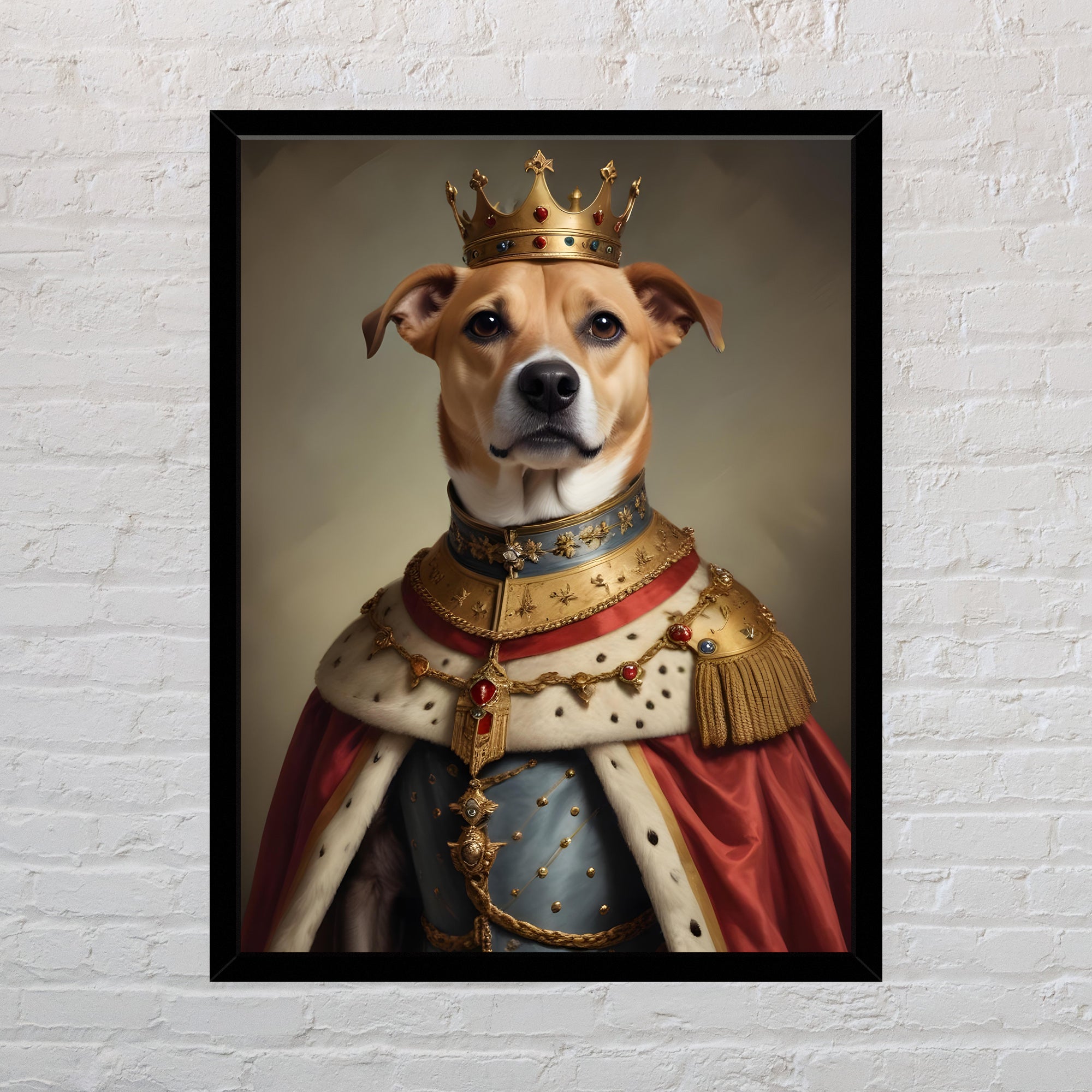 Blue General - Personalized Pet Portrait