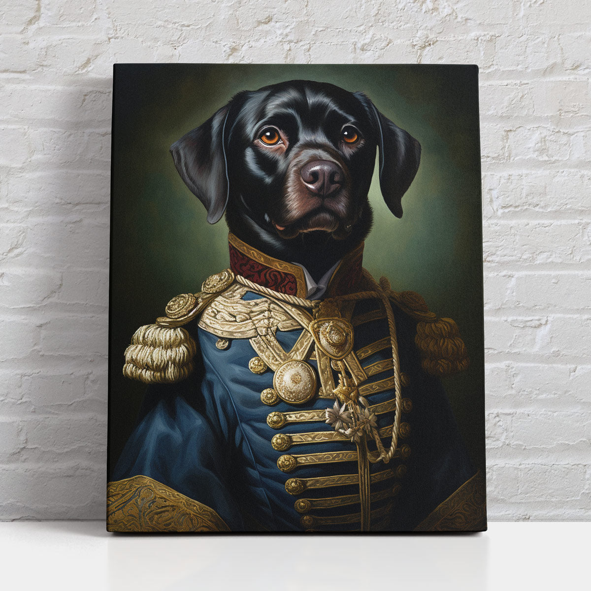 Blue Admiral - Personalized Pet Portrait