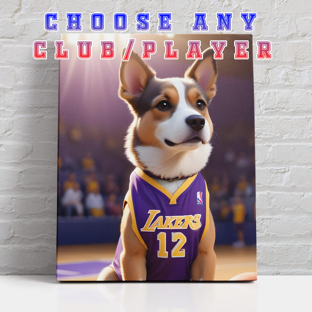 Basketball Player - Personalized Pet Portrait