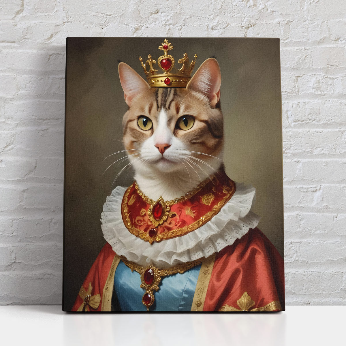 Fancy King  - Personalized Pet Portrait